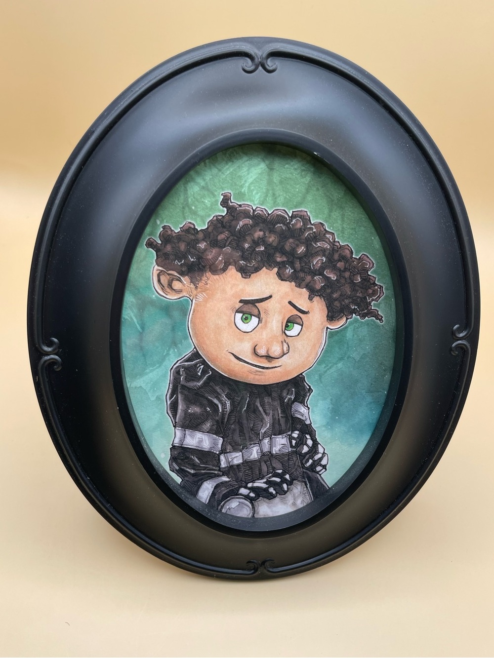 Coraline Wybie Lovat Movie Framed Art Print By Chris Oz Fulton Signed